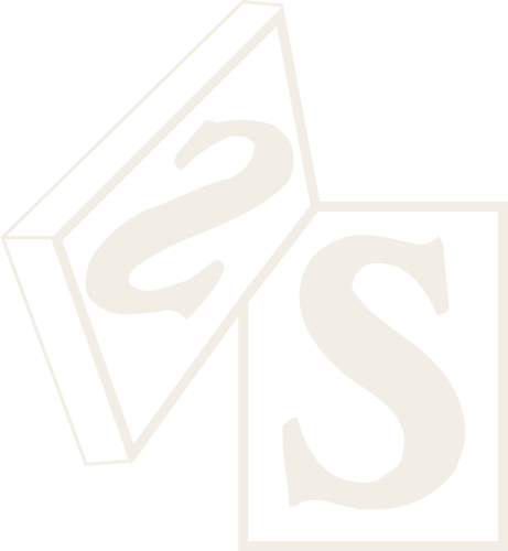 Service Printing Icon Logo, White.