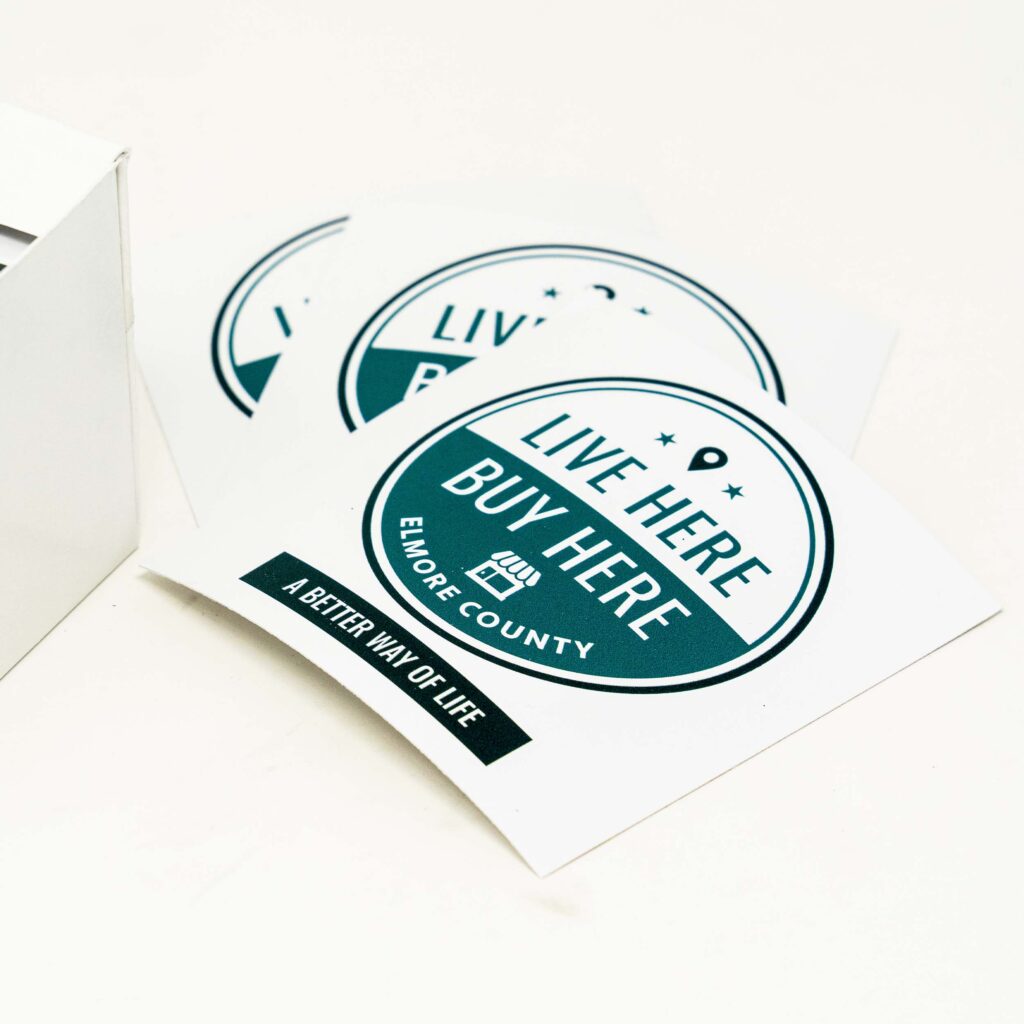 Square labels.